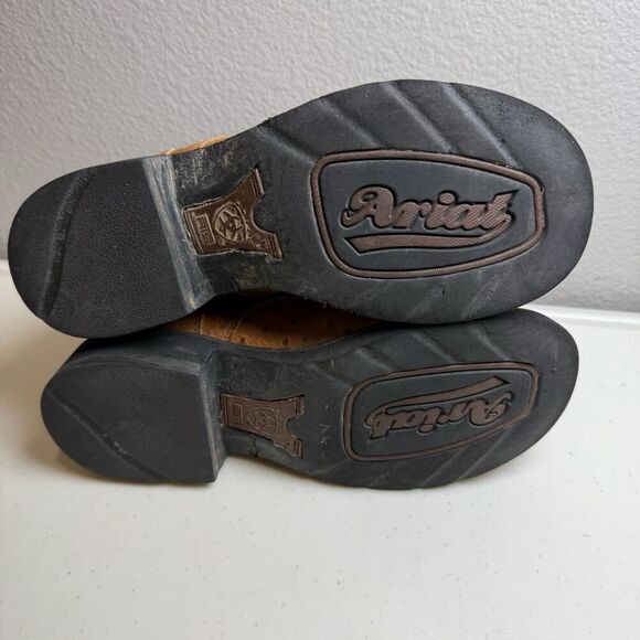 Ariat Boots Womens Size 6 Ostrich Western Leather Cowboy Boots - Picture 10 of 10